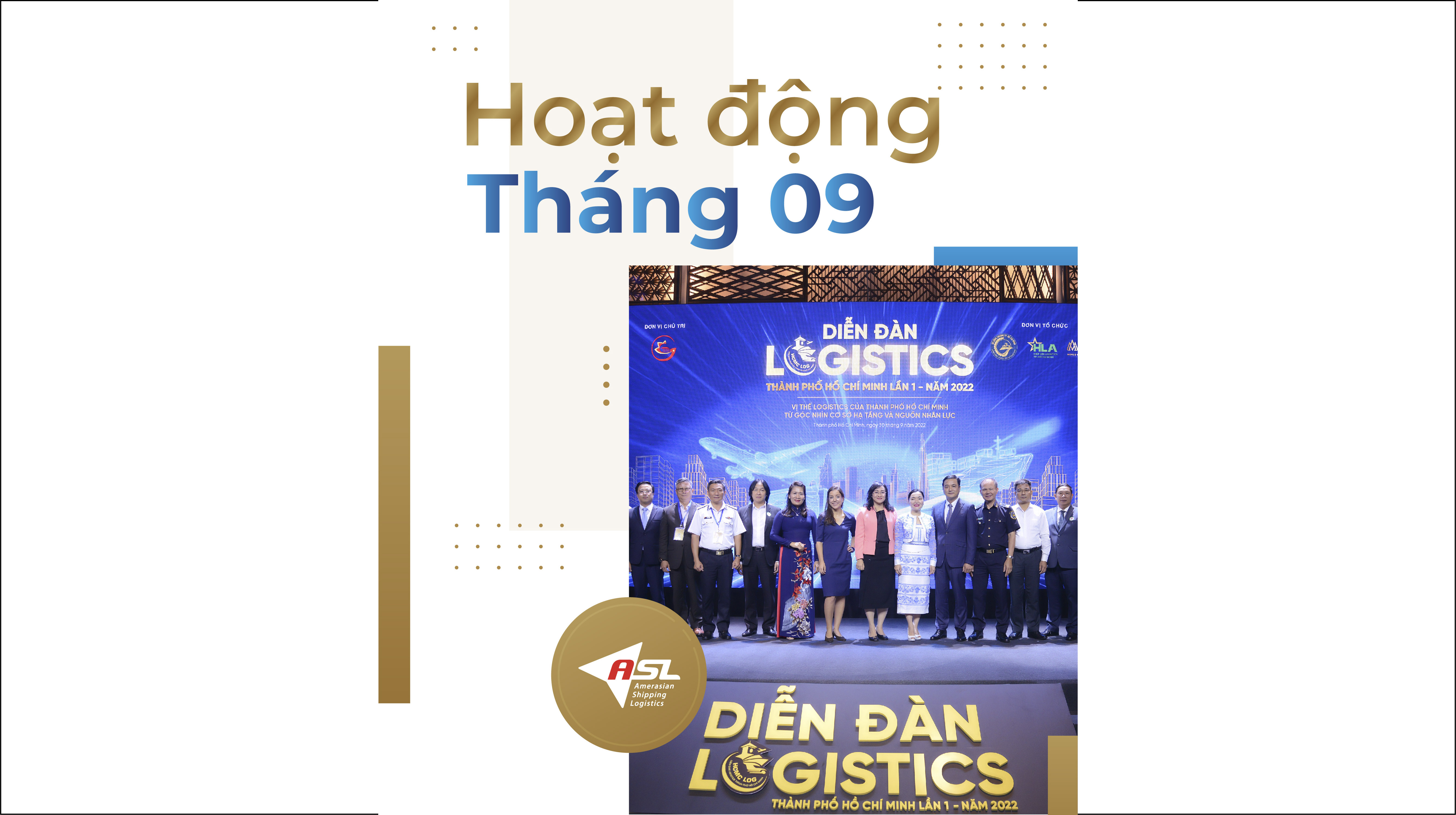 ASL LOGISTICS - TỔNG KẾT HOẠT ĐỘNG THÁNG 09 NĂM 2022